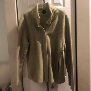 Mint green wool jacket - gently used